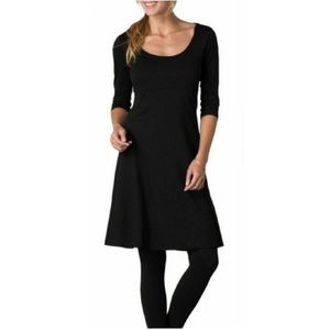 Horny Toad Shirt Dress Tencel 3/4 Sleeve  XS